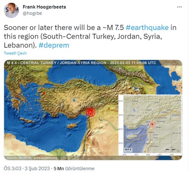 3 GÜN ÖNDE DEPREMİ BİREBİR BİLMİŞTİYENİ BİR UYARIDA BULUNDU YALVARIRIZ DİKKAT!