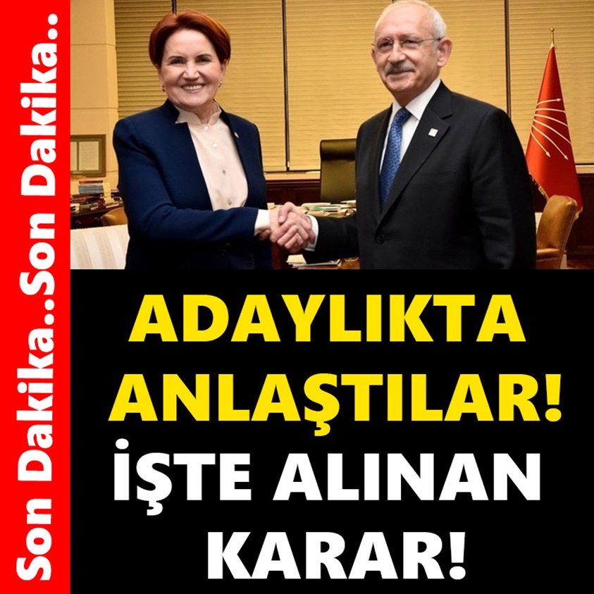 ADAYLIKTA ANLAŞTILAR İŞTE ALINAN KARAR!