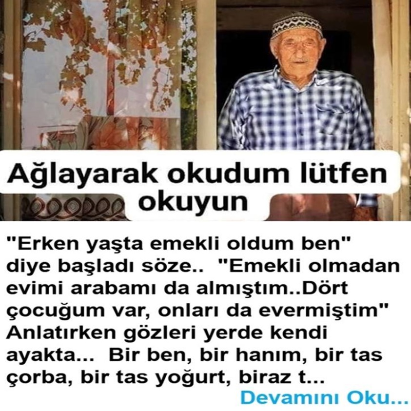 AĞLAYARAK OKUDUM LÜTFEN OKUYUN!