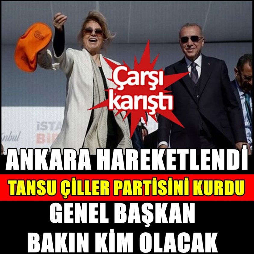 ANKARA HAREKETLİ TANSU ÇİLLER PARTİSİNİ KURDU