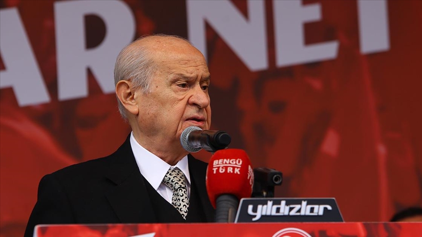 BAHÇELİ MİTİNG'DE KILIÇDAROĞLU DEDİ BAKIN BAŞINA NE GELDİ