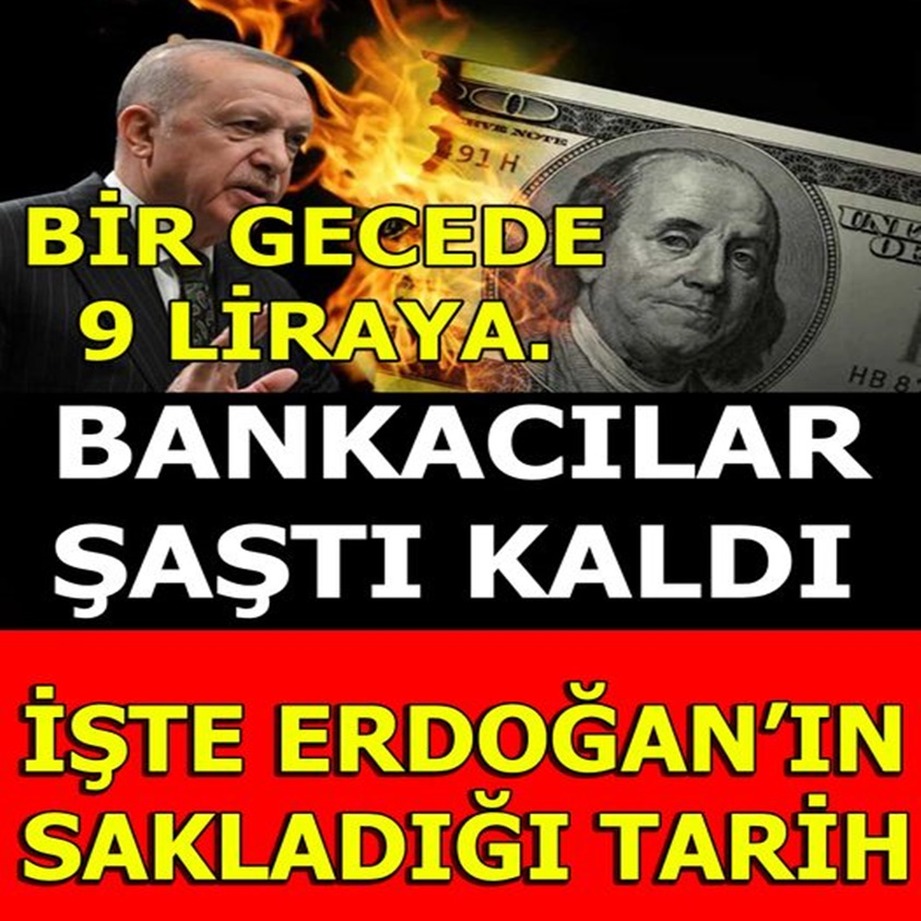 BANKACILAR ŞAŞTI KALDI İŞTE ERDOĞAN'IN SAKLADIĞI TARİH