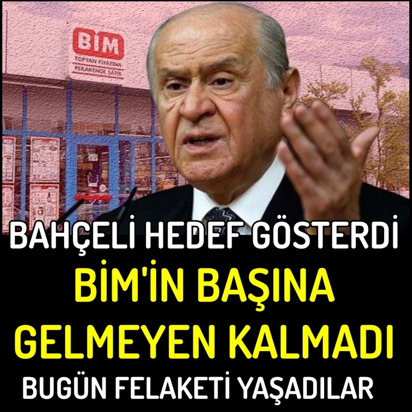 BİM'İN BAŞINA GELMEYEN KALMADI BUGÜN FELAKET YAŞADILAR