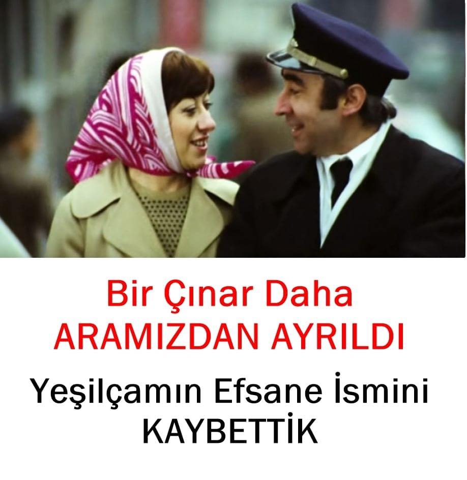 BİR ÇINAR DAHA ARAMIZDAN AYRILDI 