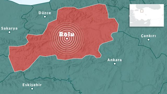 BOLU'DA DEPREM OLDU TÜM MARMARA SALLANDI İŞTE GELEN İLK BİLGİLER