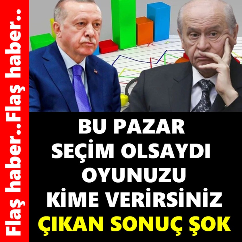 BU PAZAR SEÇİM OLSAYDI OYUNUZU KİME VERİRSİNİZ