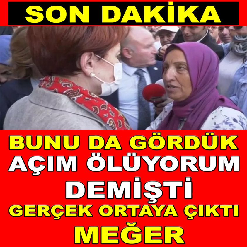 BUNU DA GÖRDÜK AÇIM ÖLÜYORUM DEMİŞTİ GERÇEK ORTAYA ÇIKTI MEĞER