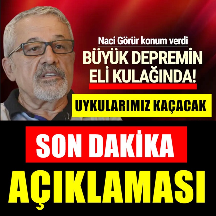 BÜYÜK DEPREMİN ELİ KULAĞINDA UYKULARINIZ KAÇACAK