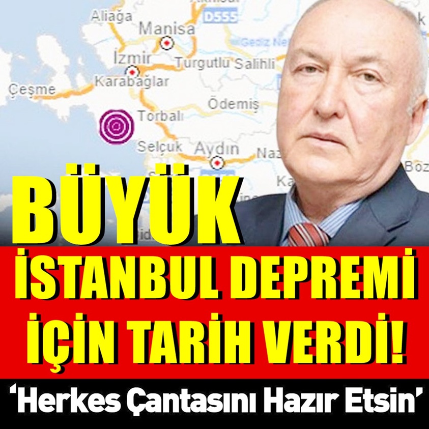 BÜYÜK İSTANBUL DEPREMİ İÇİN TARİH VERDİ!