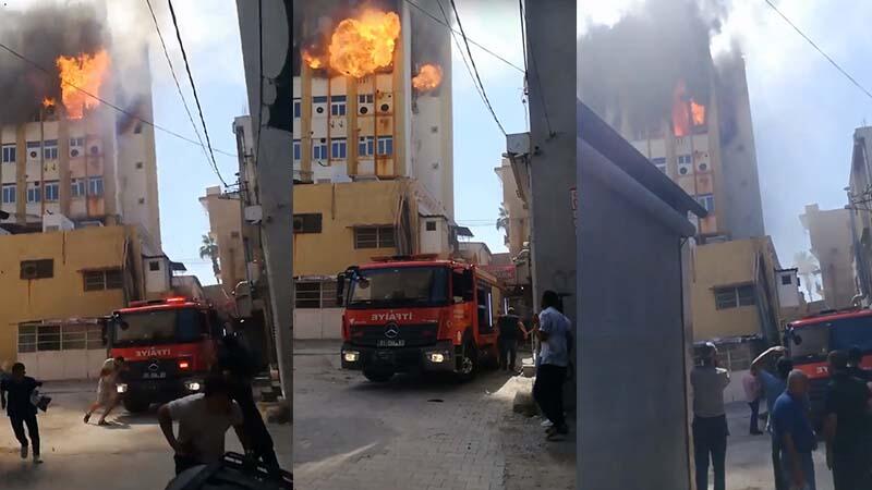 Büyük pa-t-la-ma Oldu Bölge Trafiğe Kapatıldı