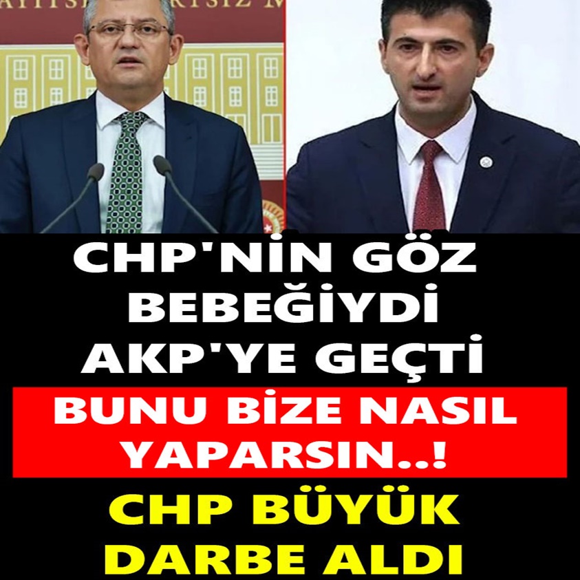 CHP'NİN GÖZ BEBEĞİYDİ AKP'YE GEÇTİ BUNU BİZE NASIL YAPARSIN!