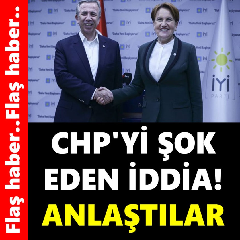 CHP'Yİ ŞOK EDEN İDDİA ANLAŞTILAR!