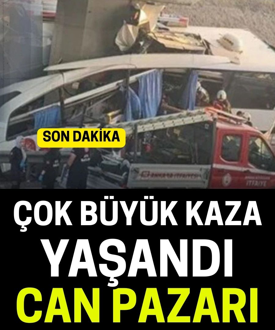 Çok Büyük Kaza Yaşandı ! Can Pazarı!