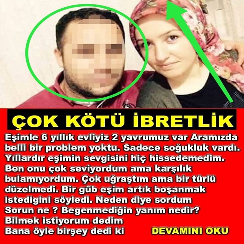 ÇOK KÖTÜ İBRETLİK EŞİMLE 6 YILLIK EVLİYİZ 2 YAVRUMUZ VAR ARAMIZDA BELLİ BİR PROBLEM YOKTU