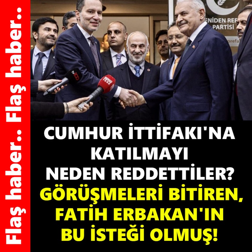 CUMHUR İTTİFAKI'NA KATILMAYI NEDEN REDDETTİLER?