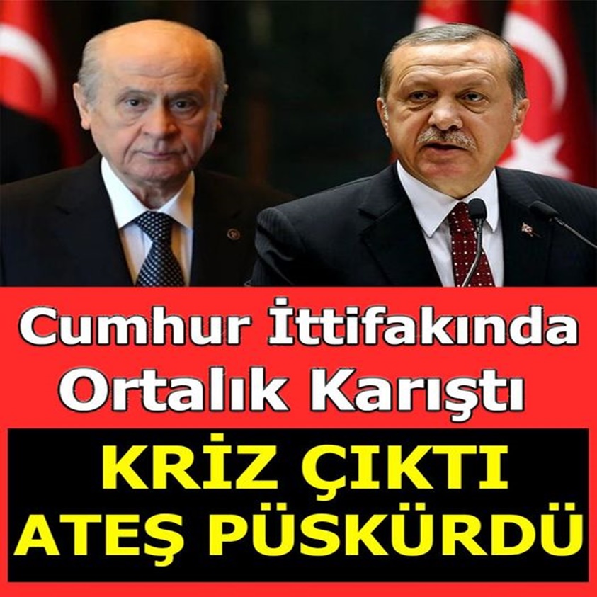 CUMHUR İTTİFAKINDA ORTALIK KARIŞTI