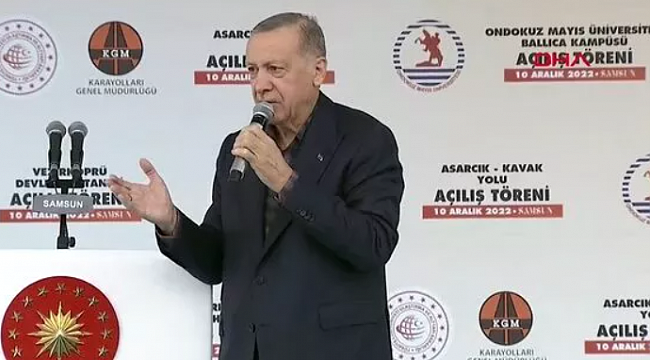 CUMHURBAŞKANI ERDOĞAN AÇTI AĞZINI YUMDU GÖZÜNÜ