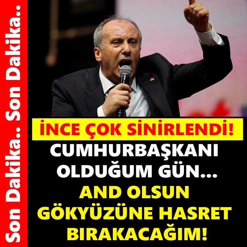 CUMHURBAŞKANI OLDUĞUM GÜN AND OLSUN GÖKYÜZÜNE HASRET BIRAKACAĞIM