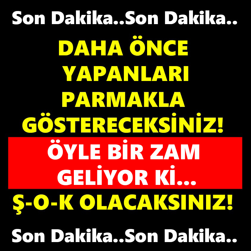 DAHA ÖNCE YAPANLARI PARMAKLA GÖSTERCEKSİNİZ!