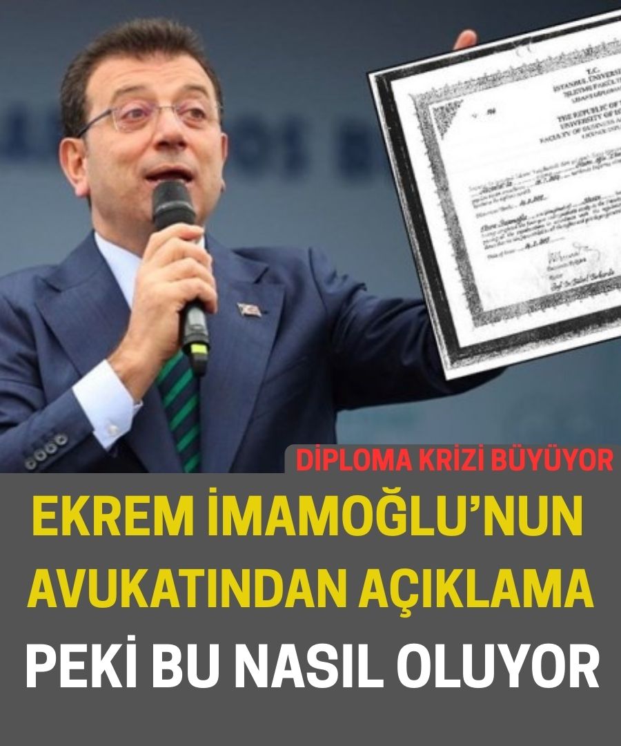 Ekrem İmamoğlu’nun Diplomasında Flaş Gelişme