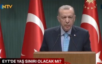 ERDOĞAN BUGÜN KONUŞTU AMA EYT BEKLEYENLERE BÜYÜK ŞOK