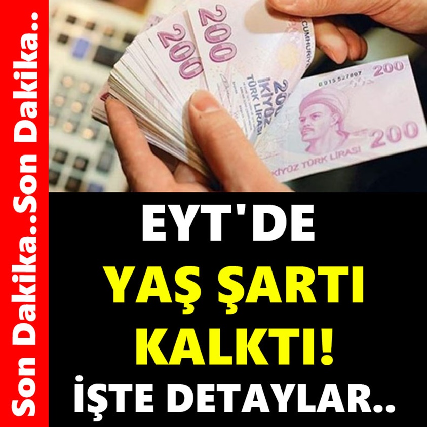 EYT'DE YAŞ ŞARTI KALKTI!İŞTE DETAYLAR