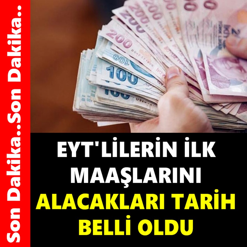 EYT'LİLERİN İLK MAAŞLARINI ALACAKLARI TARİH BELLİ OLDU!