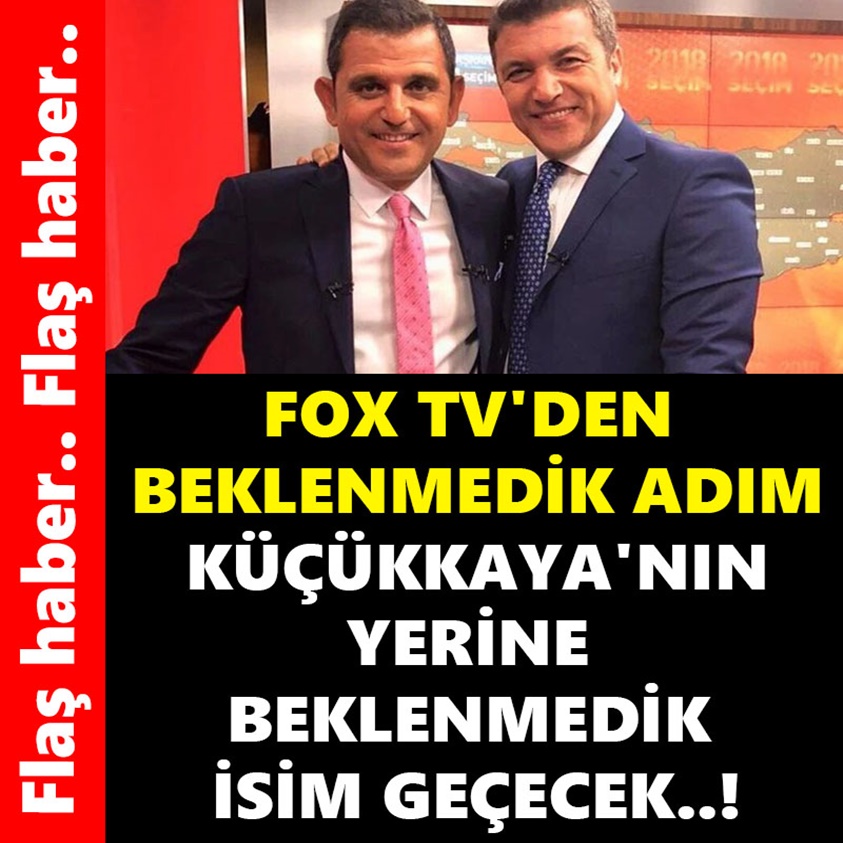 FLAŞ HABER.. KÜÇÜKKAYA'NIN YERİNE BEKLENMEDİK İSİM GEÇECEK!