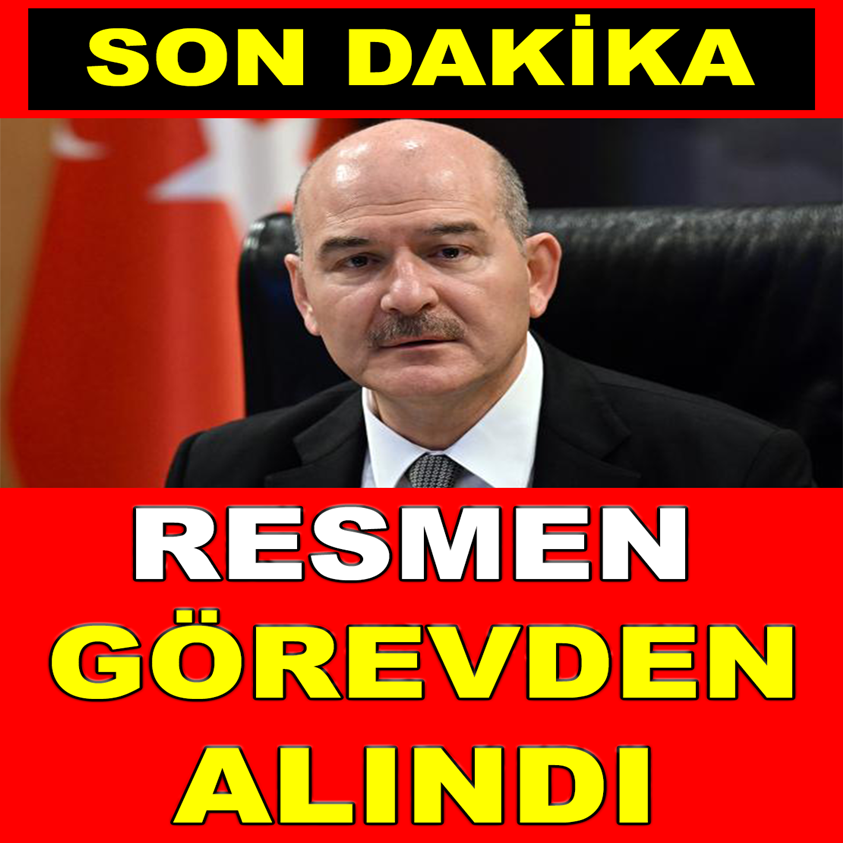 FLAŞ HABER..RESMEN GÖREVDEN ALINDI