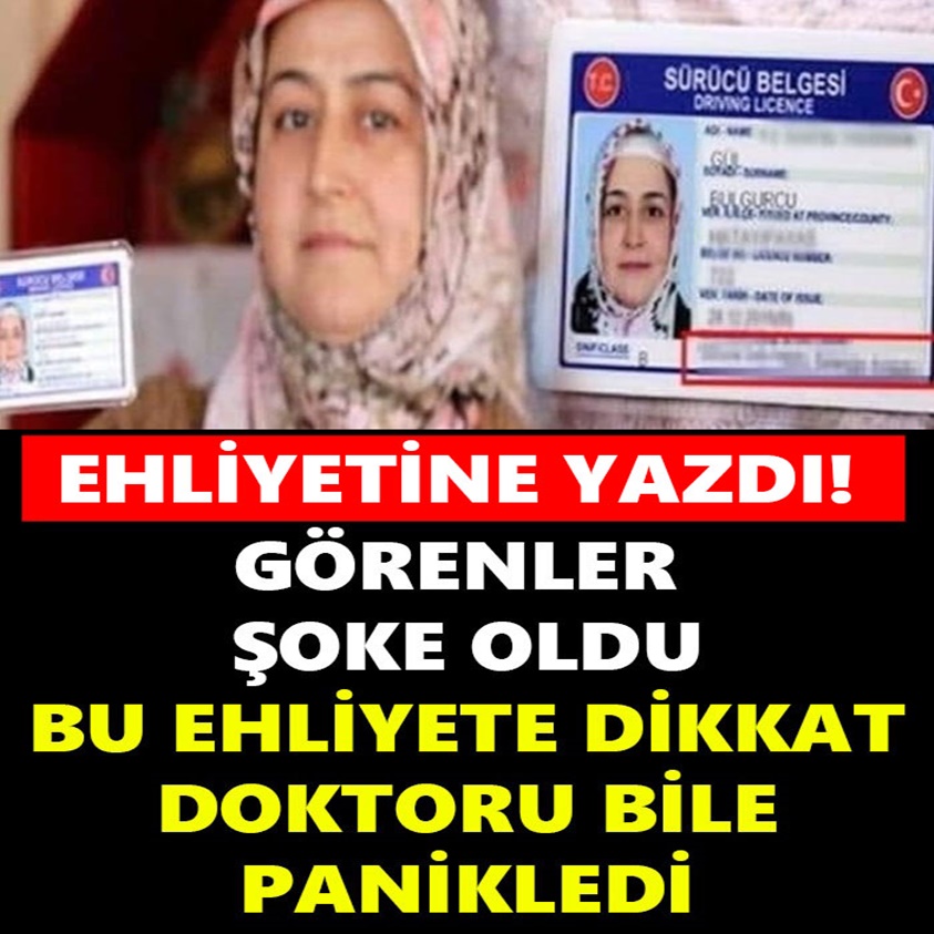 GÖRENLER ŞOKE OLDU BU EHLİYETE DİKKAT DOKTORU BİLE PANİKLEDİ