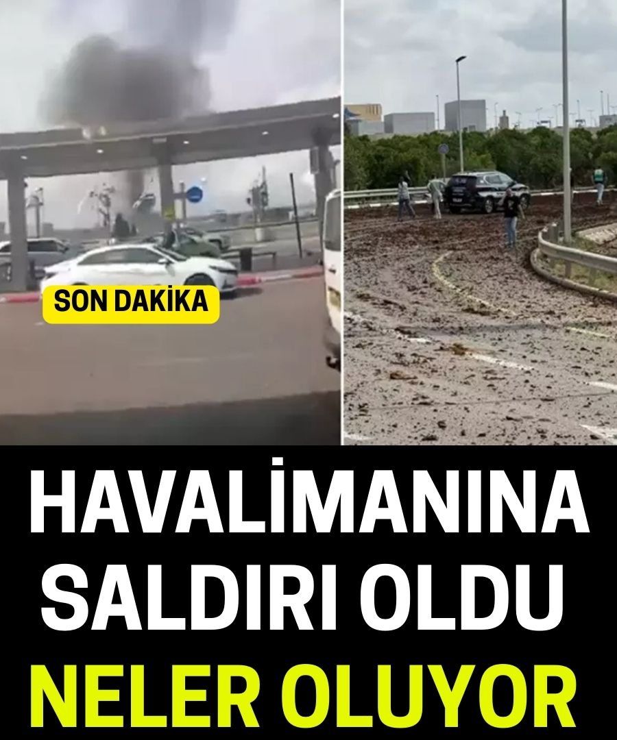 Havalimanına saldırı oldu.Neler oluyor