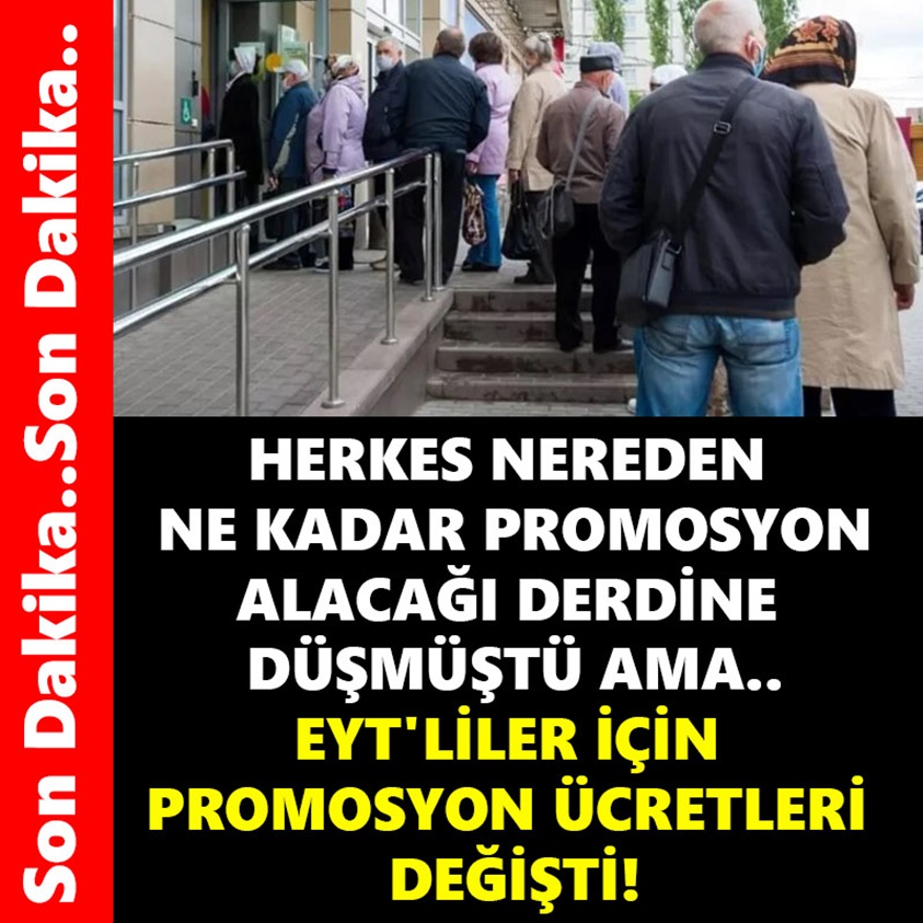 HERKES NEREDEN NE KADAR PROMOSYON ALACAĞI DERDİNE DÜŞMÜŞTÜ AMA..