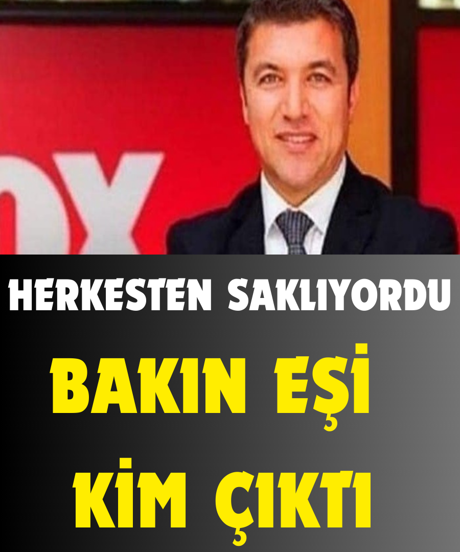 Herkesten Saklıyordu.Bakın Eşi Kim Çıktı