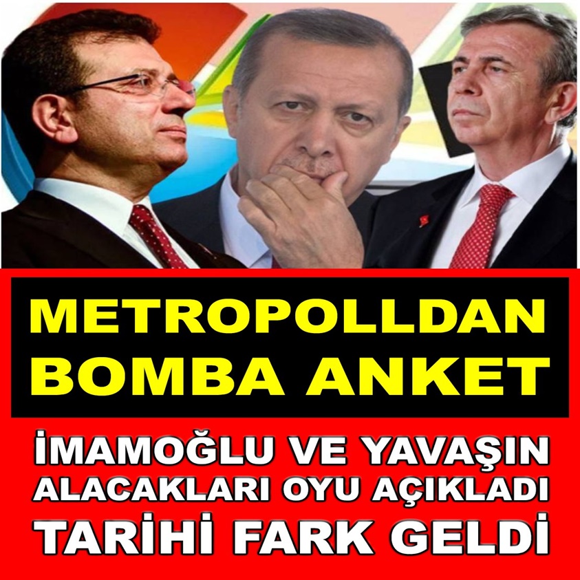 İMAMOĞLU VE YAVAŞIN ALACAKLARI OYU AÇIKLADI TARİHİ FARK GELDİ!