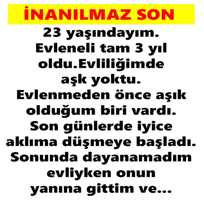 İNANILMAZ SON.. EVLENELİ TAM 3 YIL OLDU