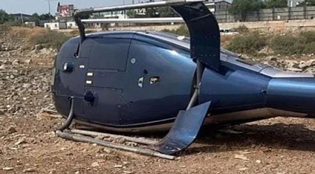 İZMİR'DE HELİKOPTER KAZASI BÜYÜK FACİA