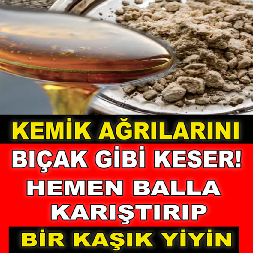 KEMİK AĞRILARINI BIÇAK GİBİ KESER!