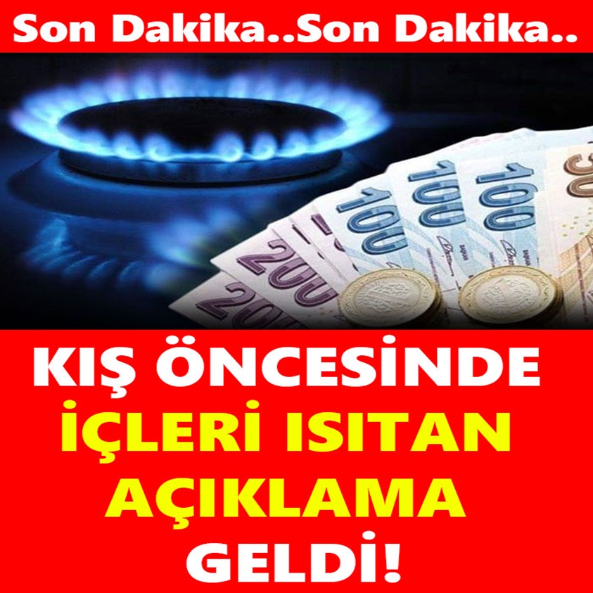 KIŞ ÖNCESİNDE İÇLERİ ISITAN AÇIKLAMA GELDİ!