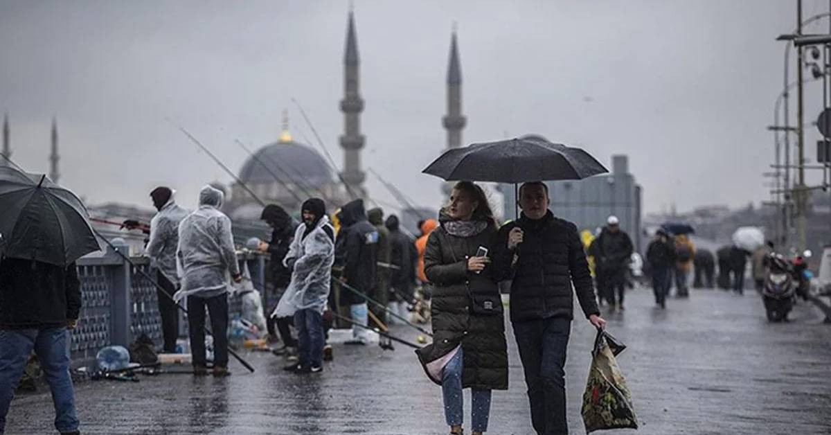 METEOROLOJİ SAAT VERDİ ÖNCE KAR SONRA YAĞMUR GELECEK!