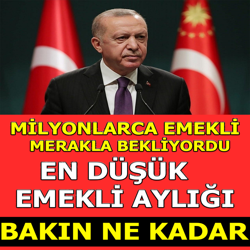 MİLYONLARCA EMEKLİ MERAKLA BEKLİYORDU