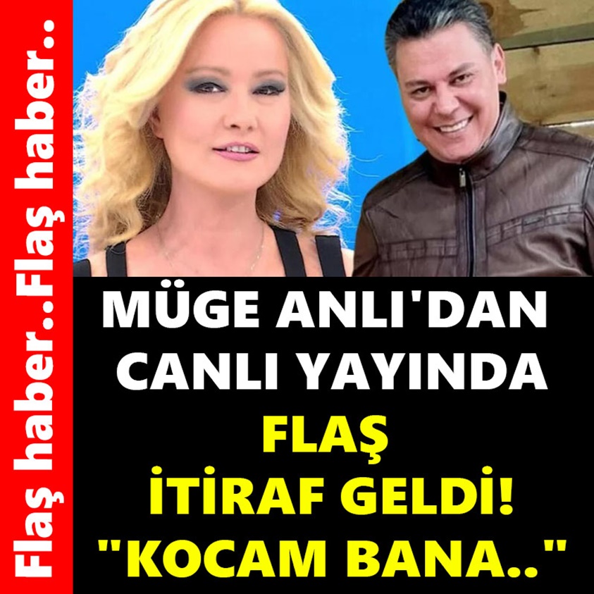 MÜGE ANLI'DAN CANLI YAYINDA FLAŞ İTİRAF GELDİ 