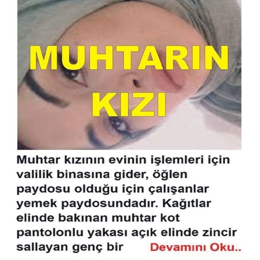 MUHTAR KIZINI EVİNİN İŞLEMLERİ İÇİN VALİLİK BİNASINA GİDER 