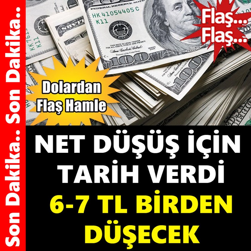 NET DÜŞÜŞ İÇİN TARİH VERDİ 6-7 TL BİRDEN DÜŞECEK