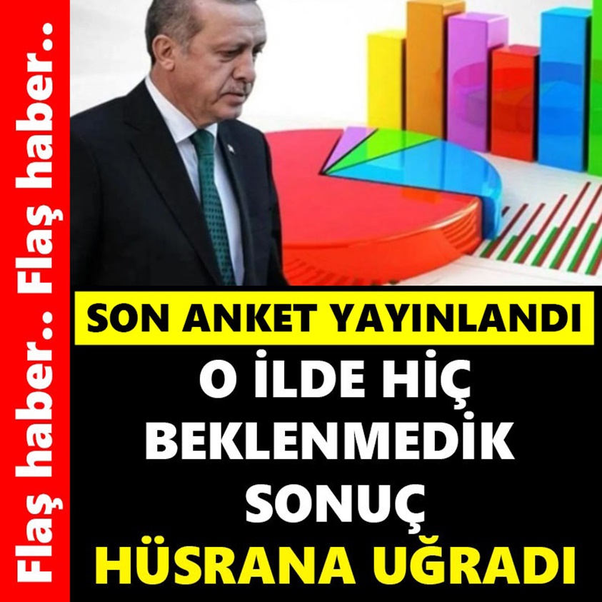 O İLDE HİÇ BEKLENMEDİK SONUÇ HÜSRANA UĞRADI