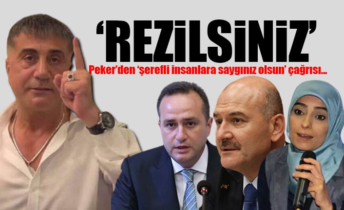 PEKER'DEN ŞEREFLİ İNSANLARA SAYGINIZ OLSUN ÇAĞRISI