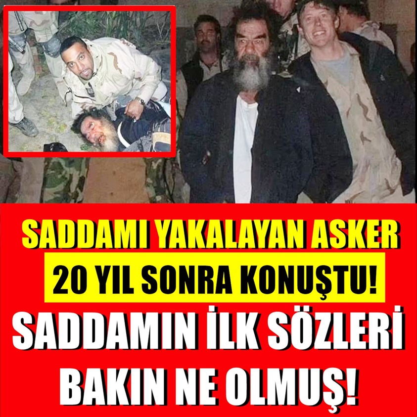 SADDAMI SAKLAYAN ASKER 20 YIL SONRA KONUŞTU 