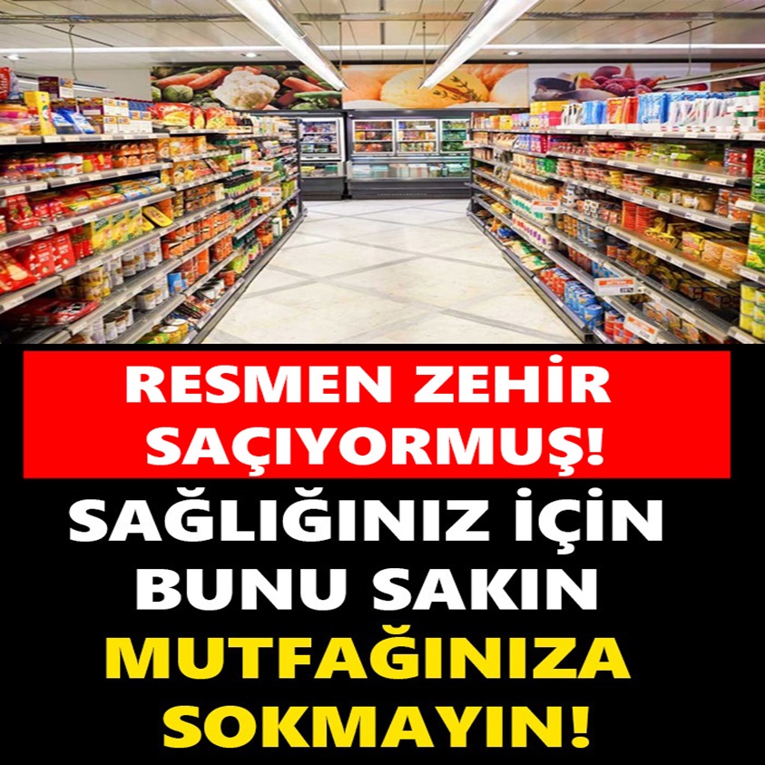 SAĞLIĞINIZ İÇİN BUNU SAKIN MUTFAĞINIZA SOKMAYIN!