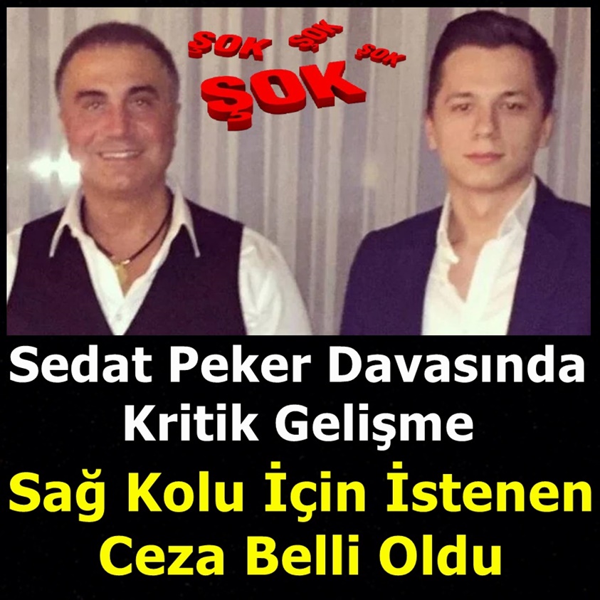 SEDAT PEKER DAVASINDA KRİTİK GELİŞME