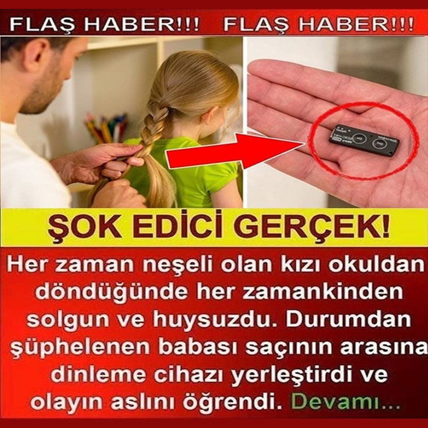 ŞOK EDİCİ GERÇEK HER ZAMAN NEŞELİ OLAN KIZI OKULDAN DÖNDÜĞÜNDE HER ZAMANKİNDEN SOLGUN VE HUYSUZDU