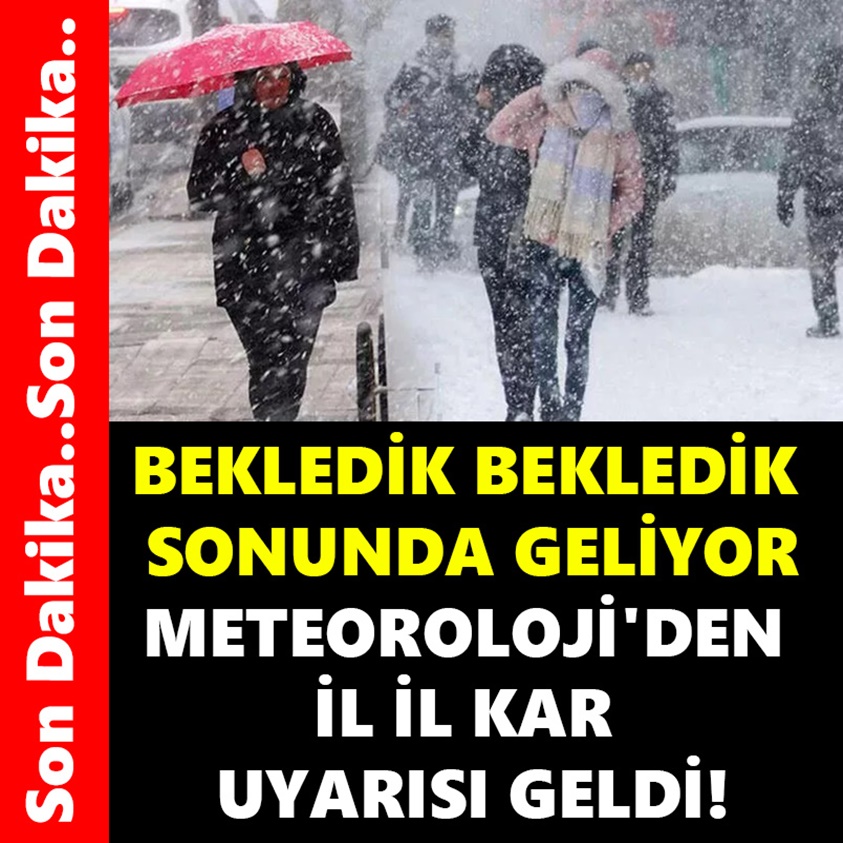 SON DAKİKA.. BEKLEDİK BEKLEDİK SONUNDA GELİYOR 